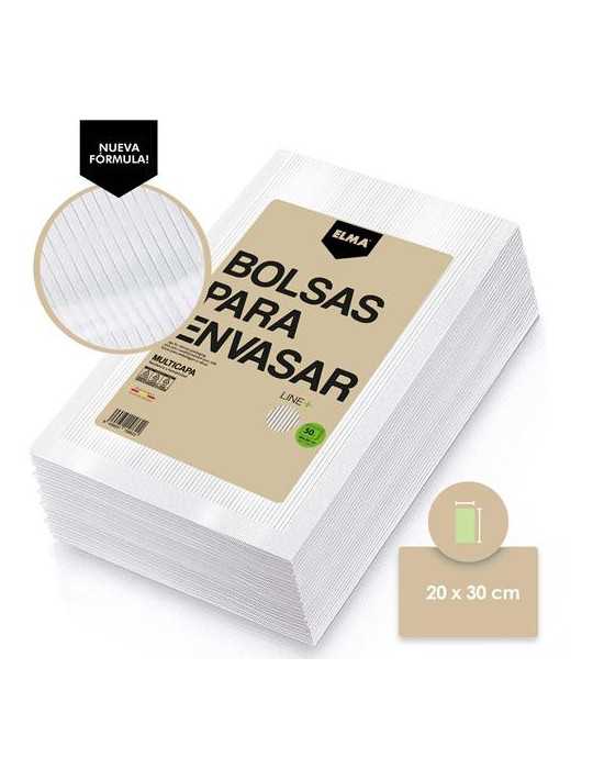 Bolsas para Envasar Vacio 15X25 (P-50) [LOTE DE 4 Unidades] ELMA