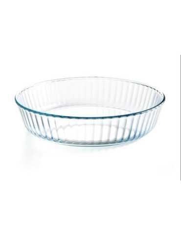 Molde Vidrio Ondulado 26 cm Ocusine 4937273 [LOTE DE 4 Unidades] ENERIZ