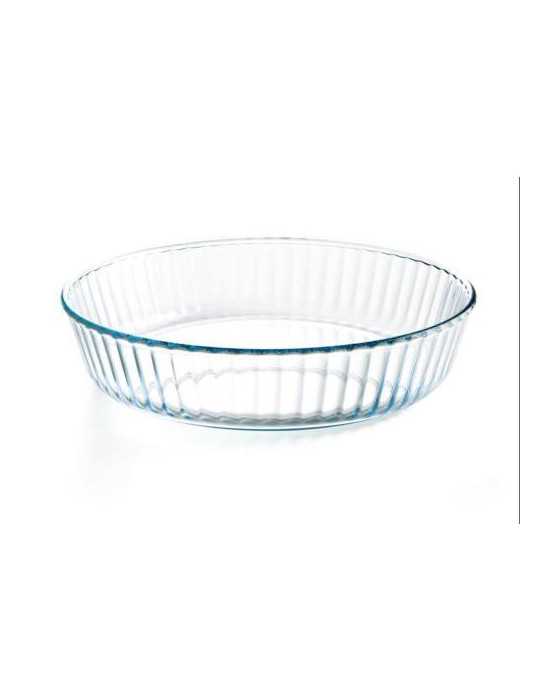 Molde Vidrio Ondulado 26 cm Ocusine 4937273 [LOTE DE 4 Unidades] ENERIZ