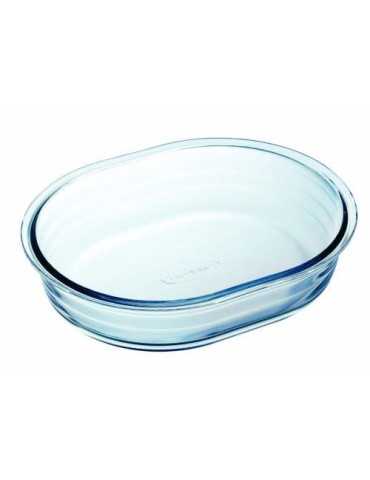 Molde Vidrio Tarta Oval 25 cm Ocusine 4936046 [LOTE DE 6 Unidades] ENERIZ