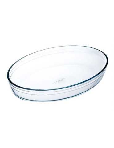 Fuente Vidrio Oval 39X27 cm Ocuisine 4936037 [LOTE DE 4 Unidades] ENERIZ