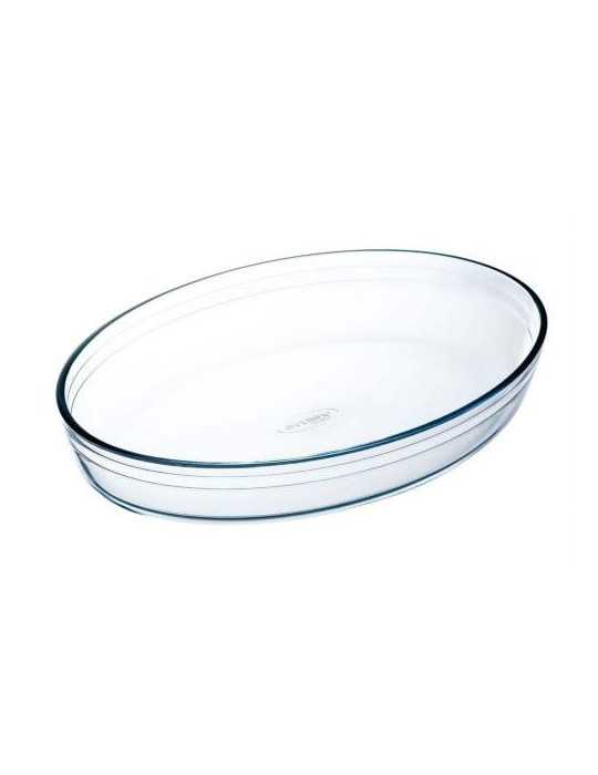 Fuente Vidrio Oval 39X27 cm Ocuisine 4936037 [LOTE DE 4 Unidades] ENERIZ