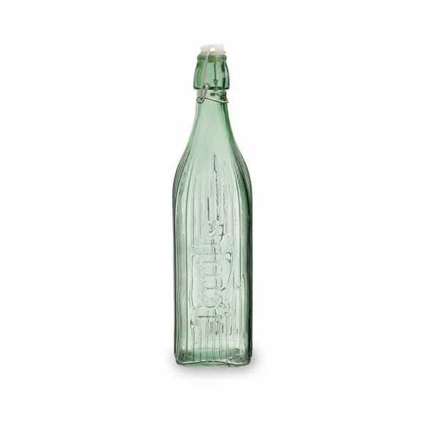 Botella Gaseosa 1L Cuadra Verde Viba QD [LOTE DE 10 Unidades] ENERIZ