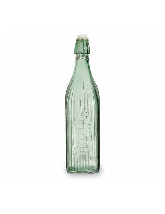 Botella Gaseosa 1L Cuadra Verde Viba QD [LOTE DE 10 Unidades] ENERIZ