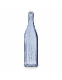 Botella Vidrio Gaseosa Cuadrad 1L Azul Viba [LOTE DE 10 Unidades] ENERIZ
