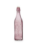 Botella Vidrio Gaseosa 1L Cuadrada Rosa Viba [LOTE DE 10 Unidades] ENERIZ