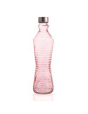 Botella 1L con Tapón Line Rosa QD 7522049 [LOTE DE 10 Unidades] ENERIZ