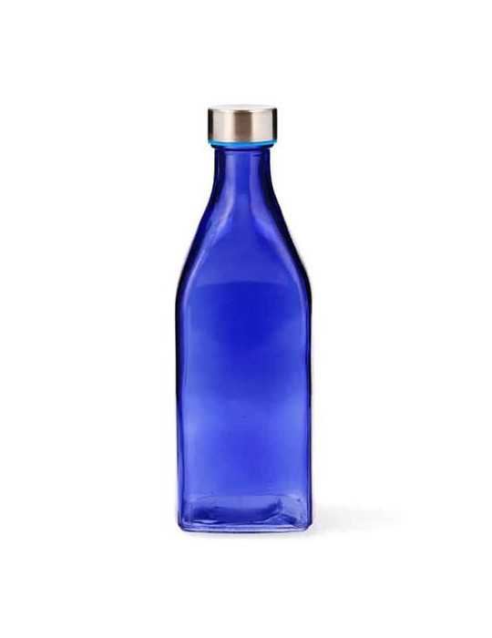 Botella Cuad 1L Azul Reflex Habitat QD 7522097 [LOTE DE 10 Unidades] ENERIZ