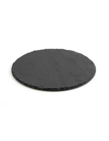 Pizarra Redonda Degustación 25CM [LOTE DE 12 Unidades] ENERIZ