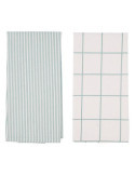 Set 2 Paños Cocina Reciclado Okapi Vinther [LOTE DE 6 Unidades] ENERIZ