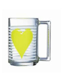 Mug 32CL Mon Coeur Amarillo T Lum 9305032 [LOTE DE 10 Unidades] ENERIZ