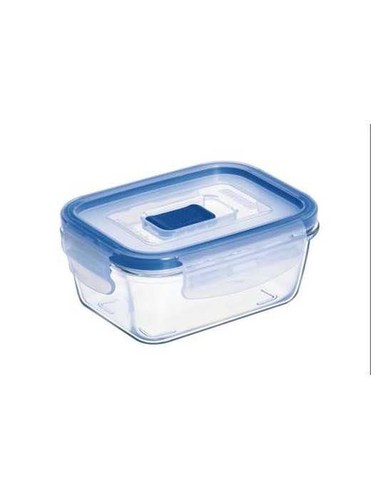 Contenedor Alimento Hermetico Rectangular 12X9 [LOTE DE 8 Unidades] ENERIZ