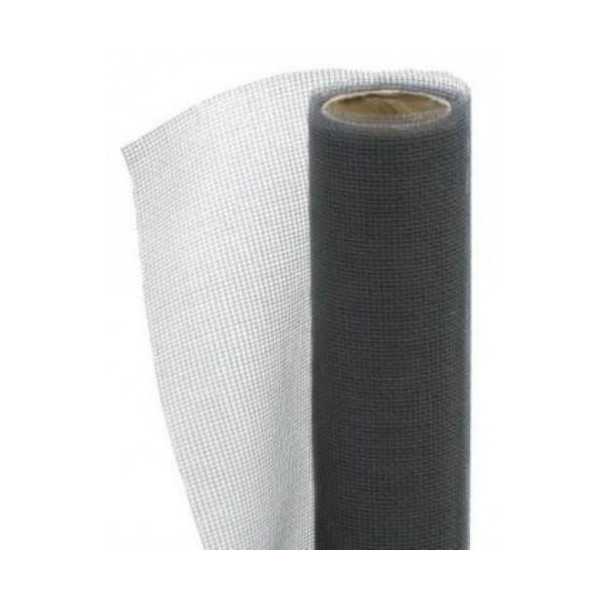 Mosquitera Fibra Vidrio Gris 60 (ROLLO-30M) [LOTE DE 2 Unidades] ENREJADOS