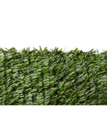 Seto Artificial Bicolor Maxi Hoja Ancha 1X3M ENREJADOS