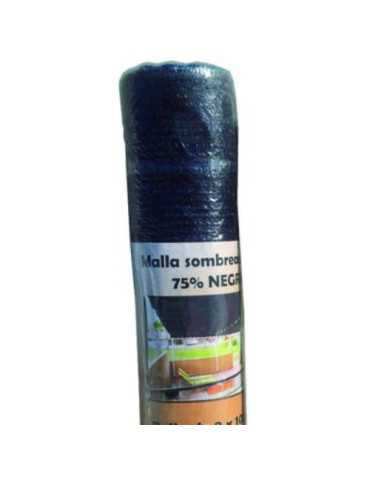 Rollo 2X10M Malla Sombreadora Negra 75% SB210 [LOTE DE 2 Unidades] ENREJADOS
