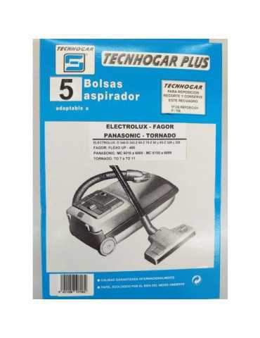 Caja 5 Bolsas Aspirador 910708 [LOTE DE 6 Unidades] ERSA
