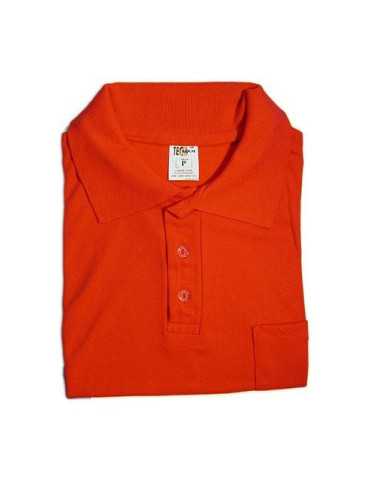 Polo Granito Tecman con Bolsillo Rojo XXL [LOTE DE 4 Unidades] ESDEPUNT