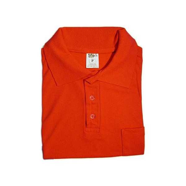 Polo Granito Tecman con Bolsillo Rojo XXL [LOTE DE 4 Unidades] ESDEPUNT