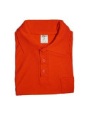 Polo Granito Tecman con Bolsillo Rojo XXL [LOTE DE 4 Unidades] ESDEPUNT