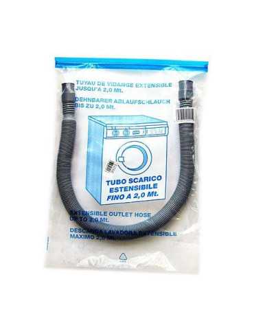 Tubo Descarga Lavadora Extensible 60-200 [LOTE DE 6 Unidades] ESPIROFLEX