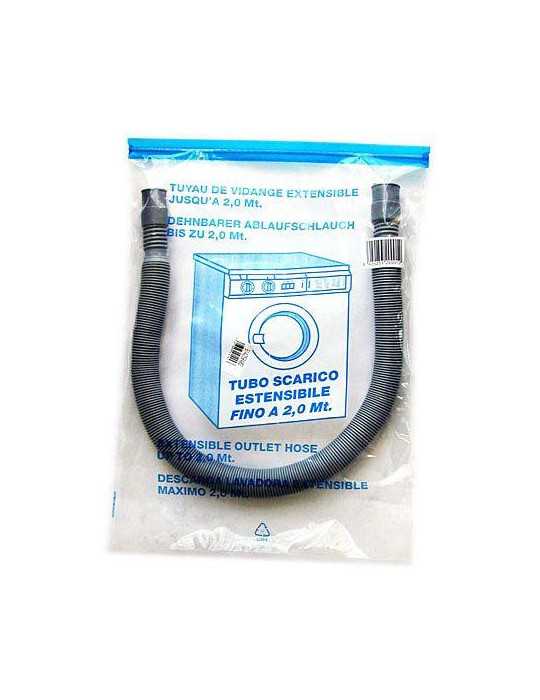 Tubo Descarga Lavadora Extensible 60-200 [LOTE DE 6 Unidades] ESPIROFLEX