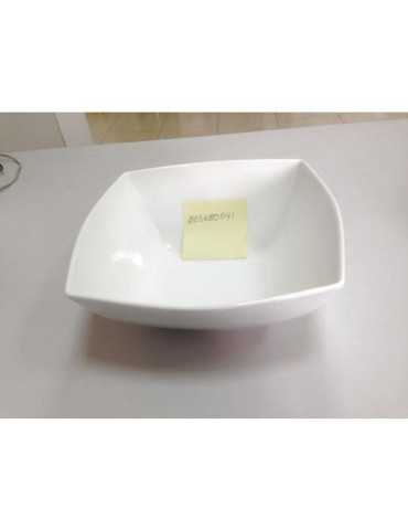 Ensaladera Grande Blanca Lotto Cuadrada 4809 [LOTE DE 2 Unidades] DANKOTUWA