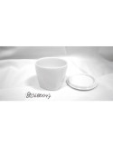 Azucarero Porcelana Blanco Lotto Cuadrada [LOTE DE 6 Unidades] DANKOTUWA