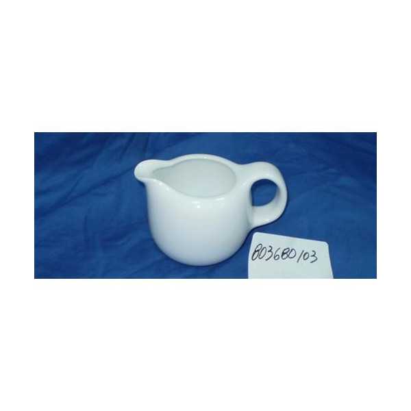 Lechera con Asa White Porcelana Pequeña Redonda [LOTE DE 6 Unidades] DANKOTUWA