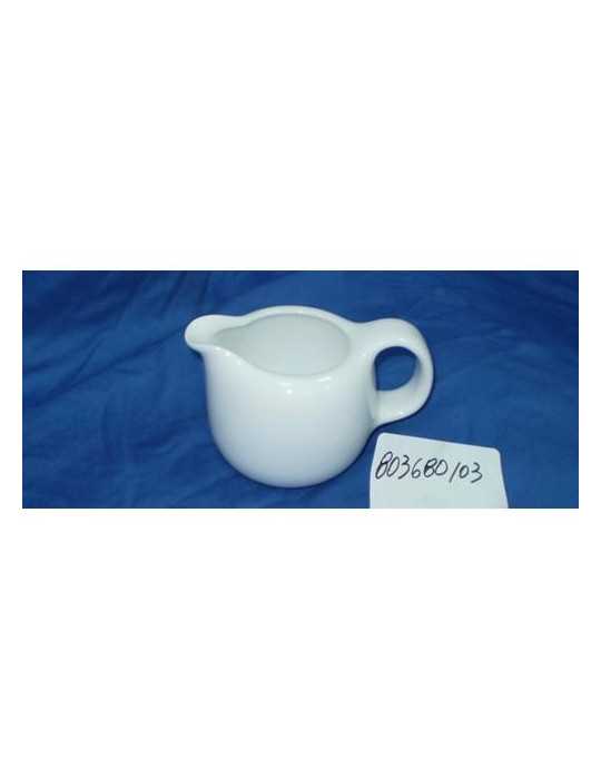 Lechera con Asa White Porcelana Pequeña Redonda [LOTE DE 6 Unidades] DANKOTUWA