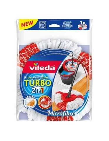 Recambio Vileda Turbo 2 en 1 151608 [LOTE DE 4 Unidades] DARNAU
