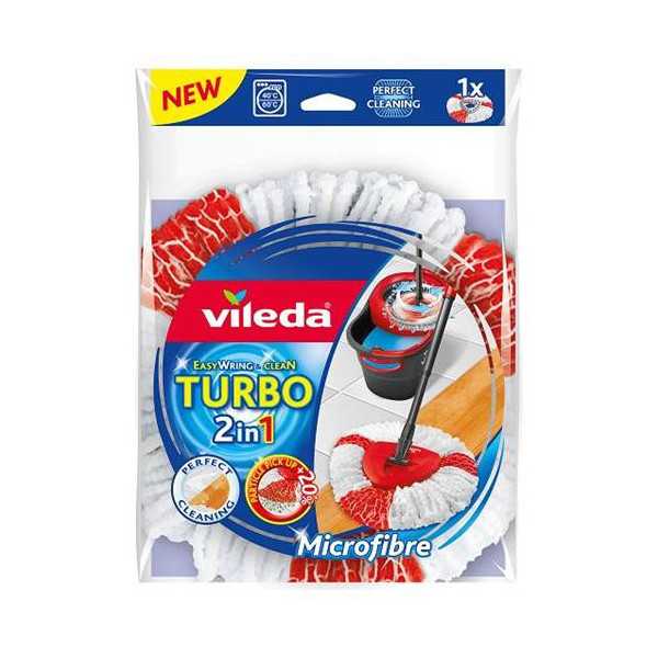 Recambio Vileda Turbo 2 en 1 151608 [LOTE DE 4 Unidades] DARNAU