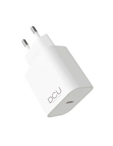 Cargador USB Tipo C PD 20W Blanco 37300720 [LOTE DE 2 Unidades] DCU