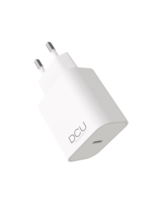 Cargador USB Tipo C PD 20W Blanco 37300720 [LOTE DE 2 Unidades] DCU