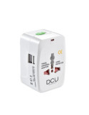 Adaptador Viaje UNIV+2 USB Eu-Uk-Usa-Aus-Chi-Jap [LOTE DE 2 Unidades] DCU