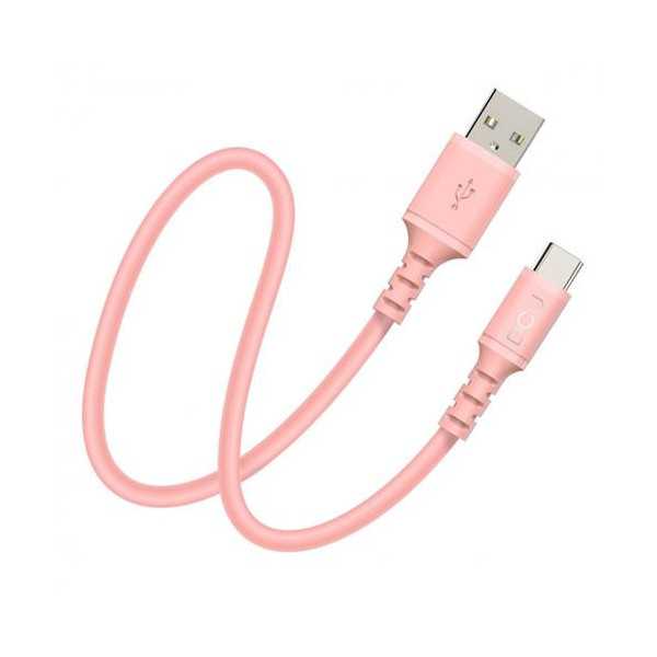Cable Conexión USB C 2.0 Rosa 1M [LOTE DE 4 Unidades] DCU