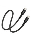 Cable Conexión USB Ttipo C Negro 1M [LOTE DE 4 Unidades] DCU