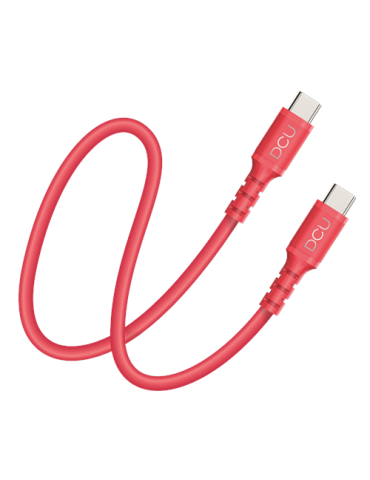 Conexión USB Tipo C - USB Tipo C Rojo 1M 30402080 [LOTE DE 4 Unidades] DCU