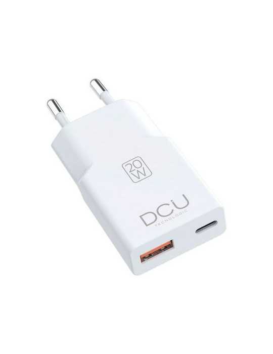Cargador Super Slim USB-C PD 20W+USB-A QC 18W [LOTE DE 2 Unidades] DCU