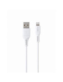 Cable USB-a Iphone 1M PVC Blanco 34101290 [LOTE DE 2 Unidades] DCU
