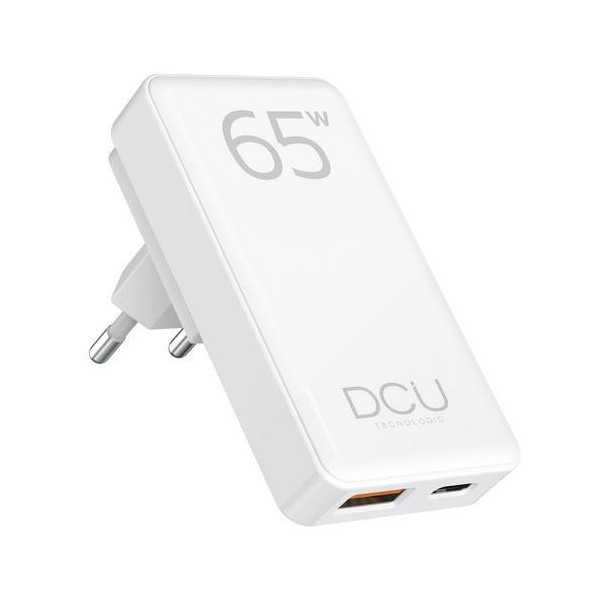 Cargador Plegable USB-C PD 65W USB-a QC 3.0 18W DCU