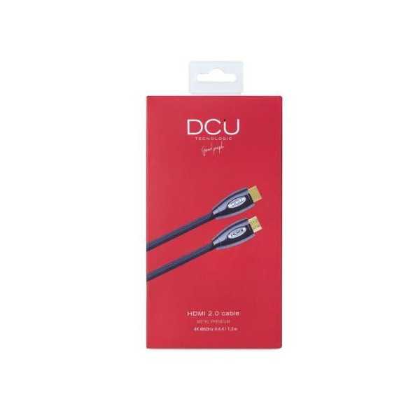 Conexión Hdmi M-Hdmi M Metal Premium 1,5M 4K 60HZ [LOTE DE 4 Unidades] DCU