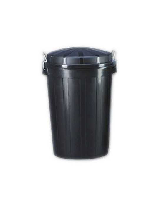 Barreño Industrial 95 L Negro 23187 [LOTE DE 2 Unidades] DENOX