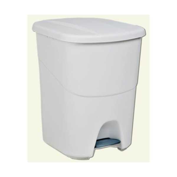 Pedalbin Ecologico 40 L Blanco 24180 [LOTE DE 2 Unidades] DENOX