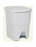 Pedalbin Ecologico 40 L Blanco 24180 [LOTE DE 2 Unidades] DENOX