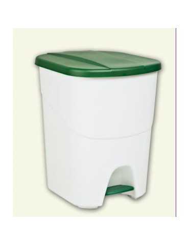 Pedalbin Ecologico 40 L Verde 24180 [LOTE DE 2 Unidades] DENOX