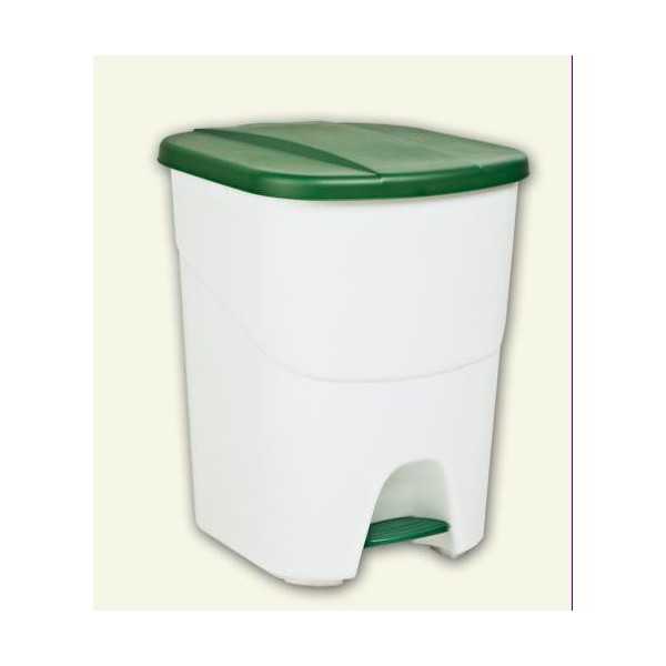 Pedalbin Ecologico 40 L Verde 24180 [LOTE DE 2 Unidades] DENOX