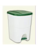 Pedalbin Ecologico 40 L Verde 24180 [LOTE DE 2 Unidades] DENOX