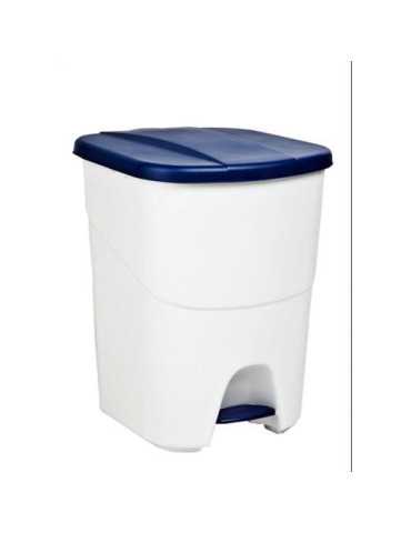 Pedalbin Ecologico 40 L Azul 24180 [LOTE DE 2 Unidades] DENOX