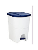 Pedalbin Ecologico 40 L Azul 24180 [LOTE DE 2 Unidades] DENOX