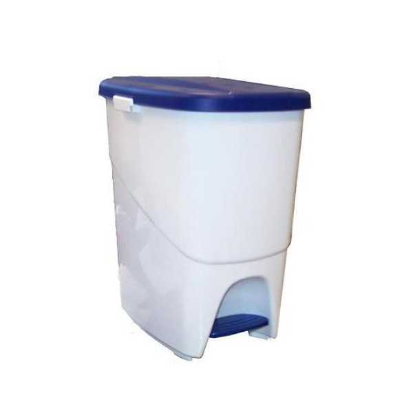 Pedalbin Ecologico 25 L Azul [LOTE DE 2 Unidades] DENOX